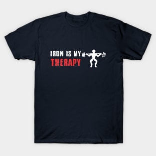 iron is my therapy T-Shirt